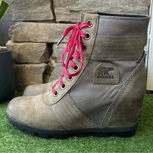 Sorel Lexie Wedge Quarry Women’s Boots